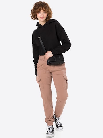 Urban Classics Sweatshirt in Zwart