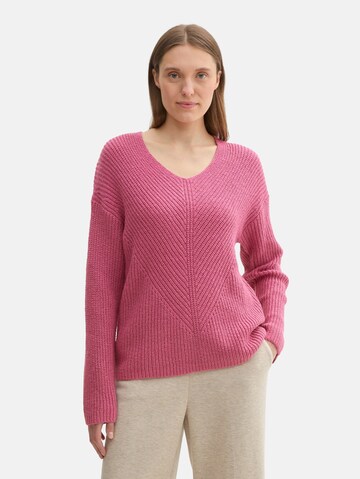TOM TAILOR Pullover in Pink: Vorderseite