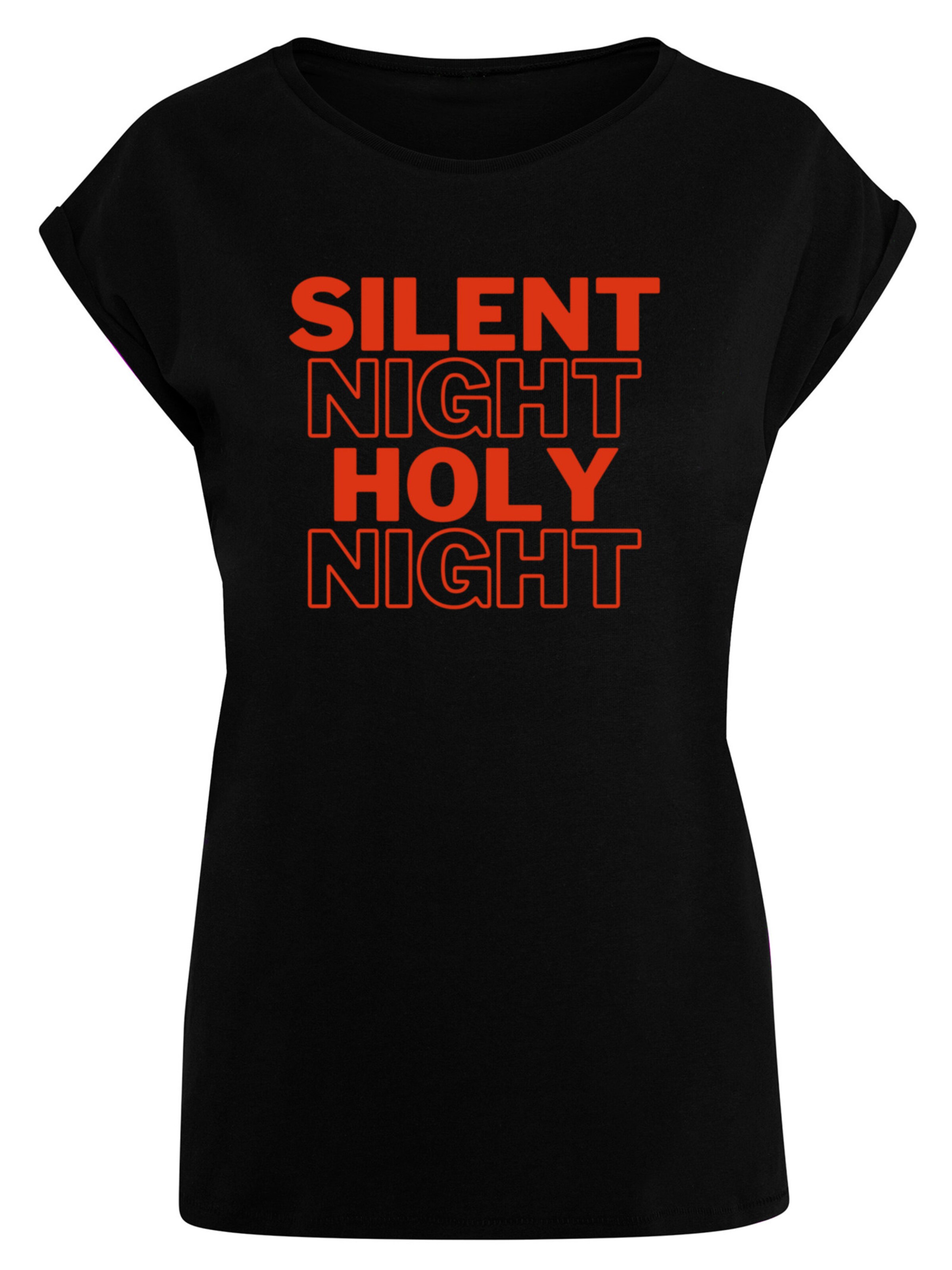 F4NT4STIC Shirt in Zwart: voorkant