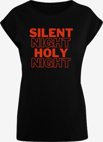 F4NT4STIC Shirt in Zwart: voorkant