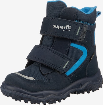 SUPERFIT حذاء للثلج 'Husky' بلون أزرق: الأمام