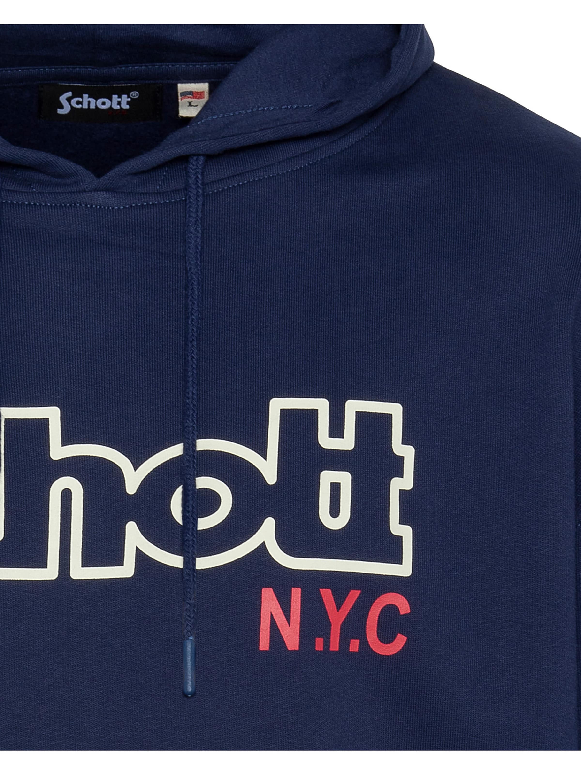 Schott NYC Sweatshirt in Blue