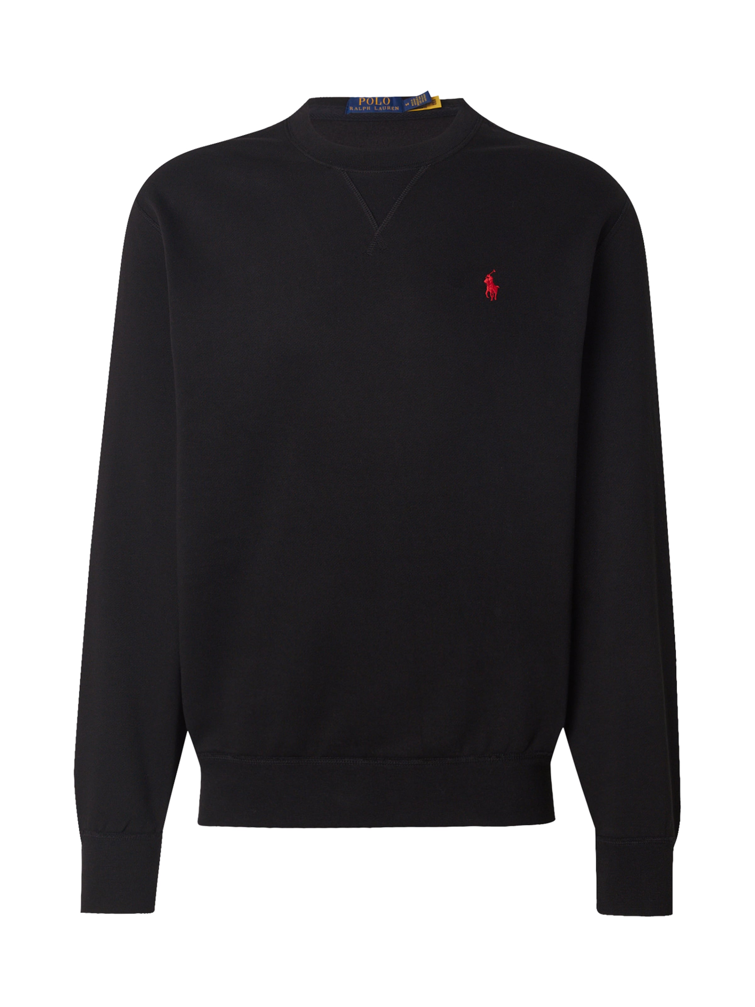 Pullover 'ATHLETIC' di Polo Ralph Lauren in nero: frontale