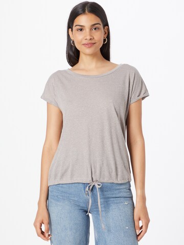 VERO MODA Shirt 'LUA' in Grey: front