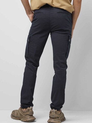 MEYER Slim fit Cargo Jeans in Blue