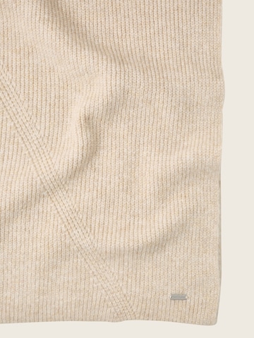 TOM TAILOR Sjaal in Beige