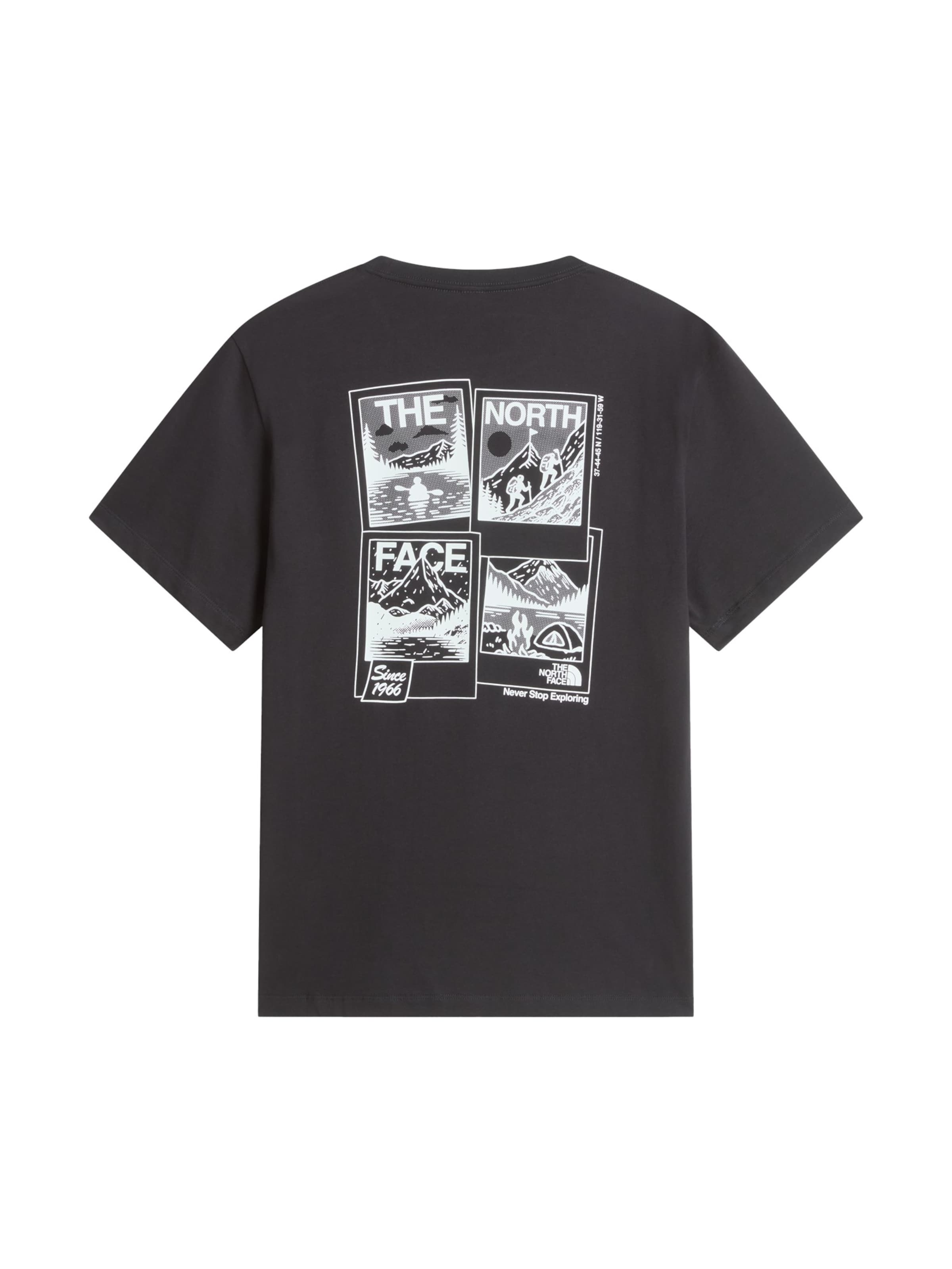 THE NORTH FACE T-Shirt 'Photo Souvenir' in Schwarz