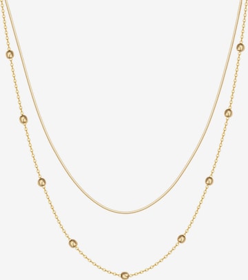 Hey Happiness Necklace 'Bobble' in Gold: front