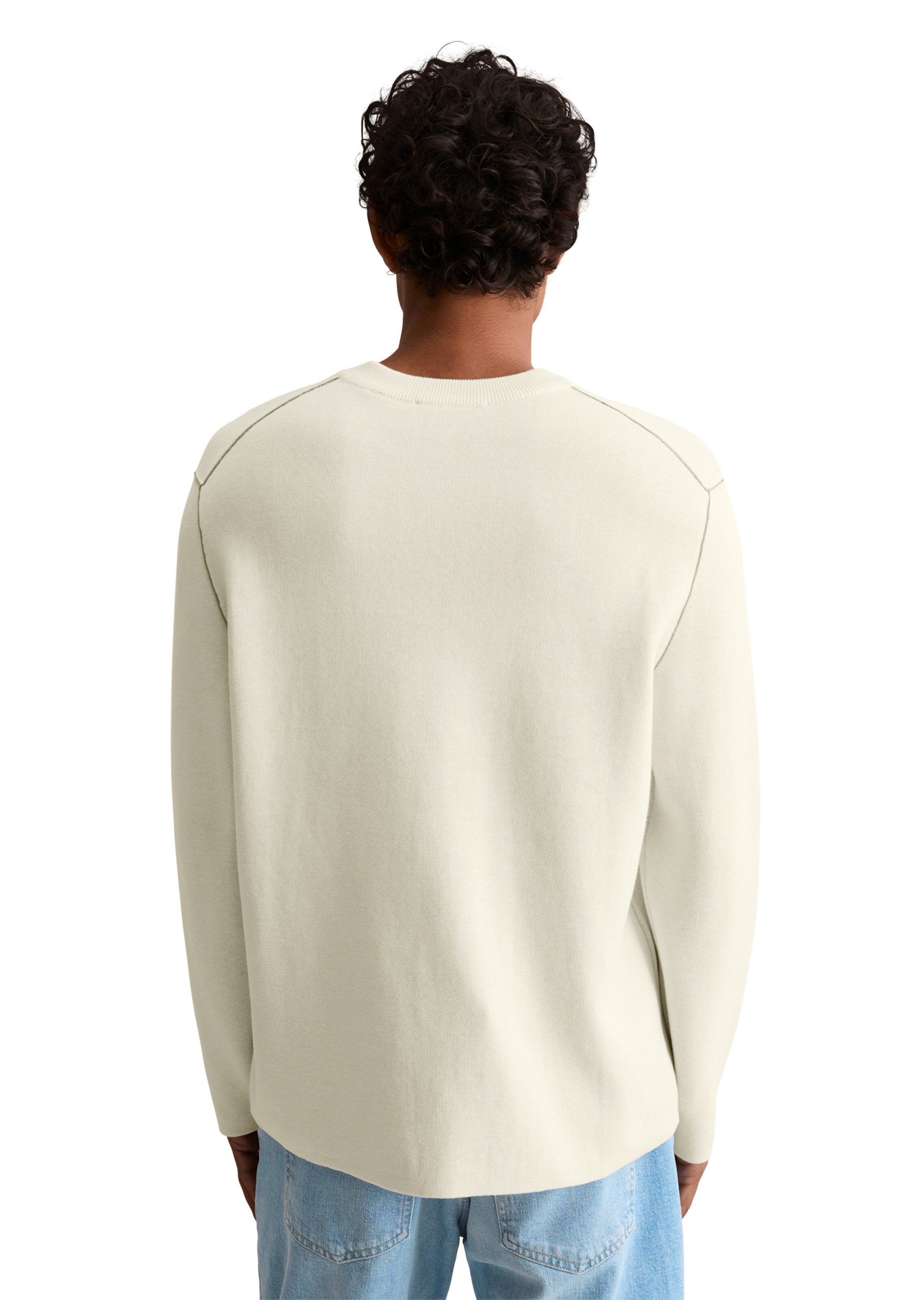 Pull-over Marc O'Polo DENIM en blanc
