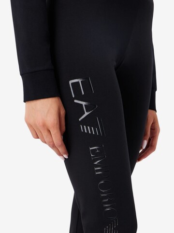 EA7 Emporio Armani Skinny Leggings in Schwarz