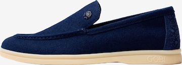 Chaussure basse 'Men's Cashmere Loafers' GOBI Cashmere en bleu : devant