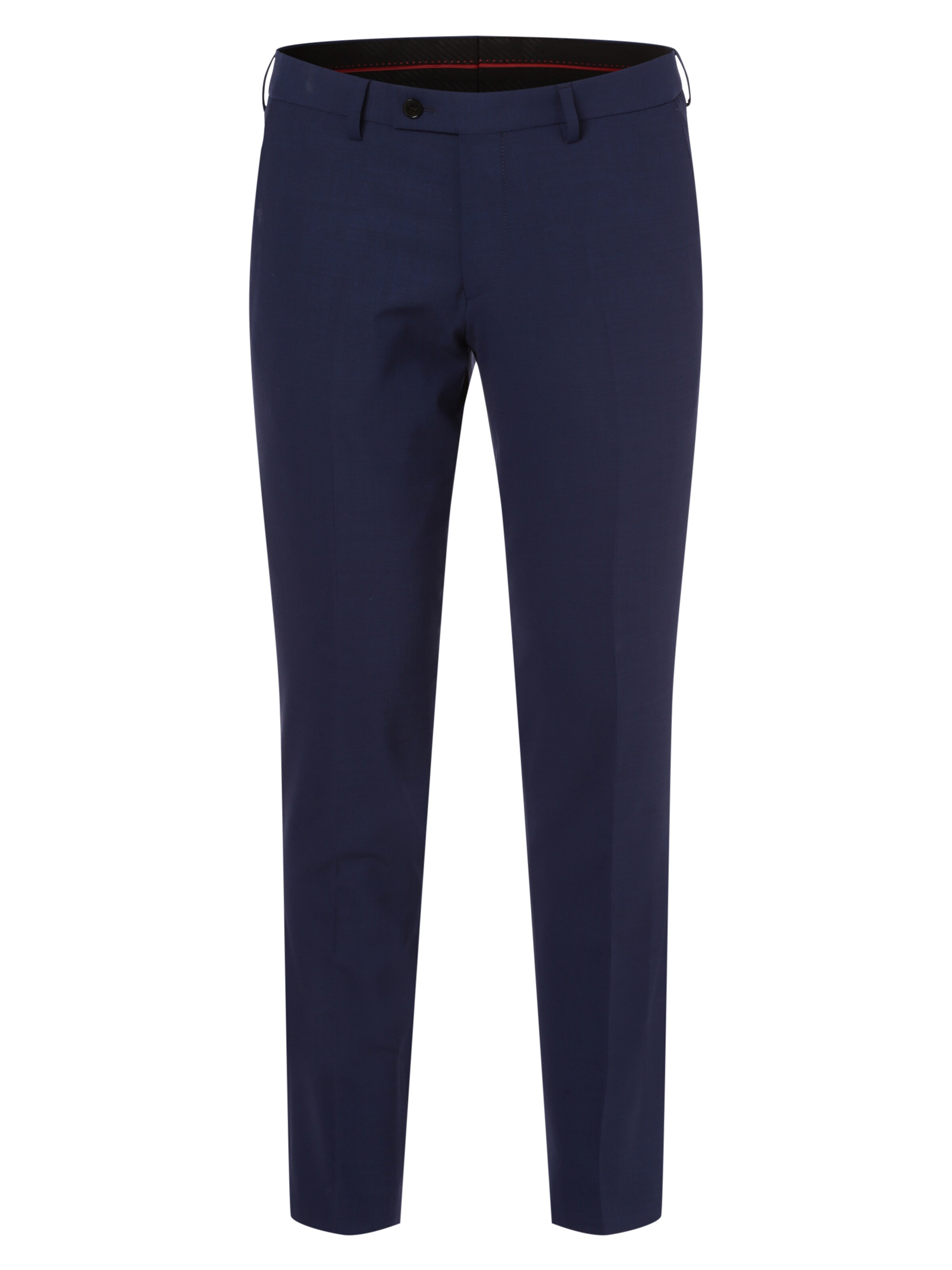 Finshley & Harding London Slimfit Broek 'FHL Hoxdon' in Blauw
