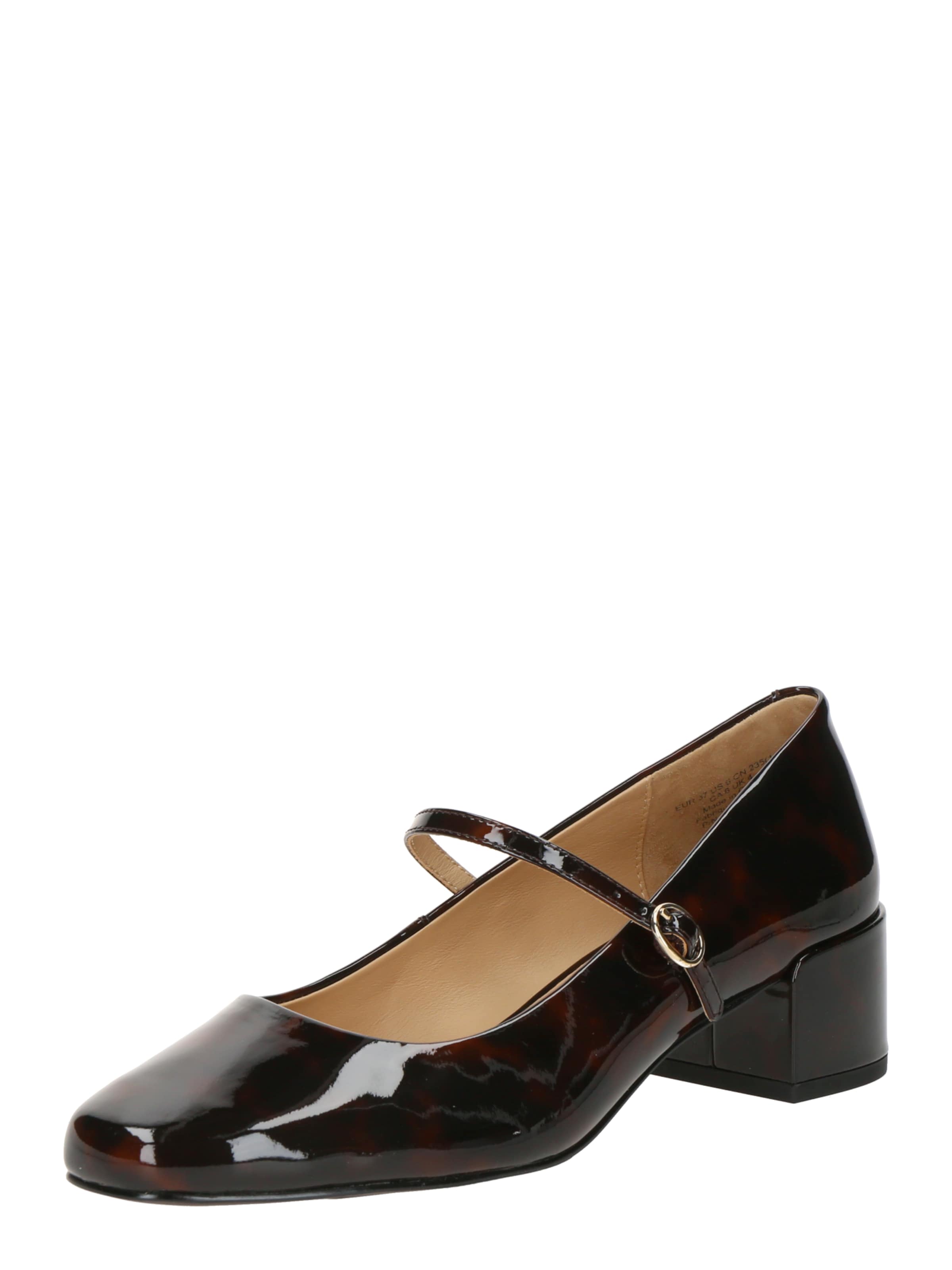 & Other Stories - Bailarinas con hebilla en marrón: frente