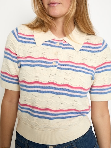 Peppercorn - Top ' PCNara Knit Top ' en azul