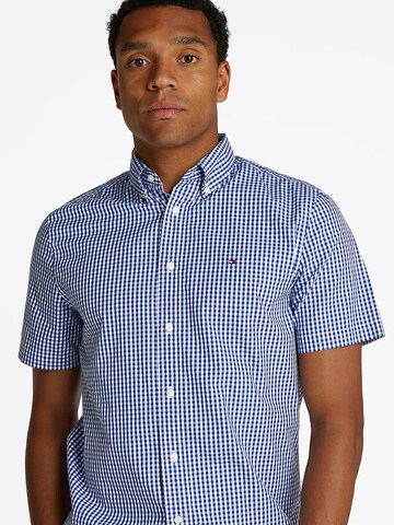 TOMMY HILFIGER - Ajuste regular Camisa 'Flex' en azul