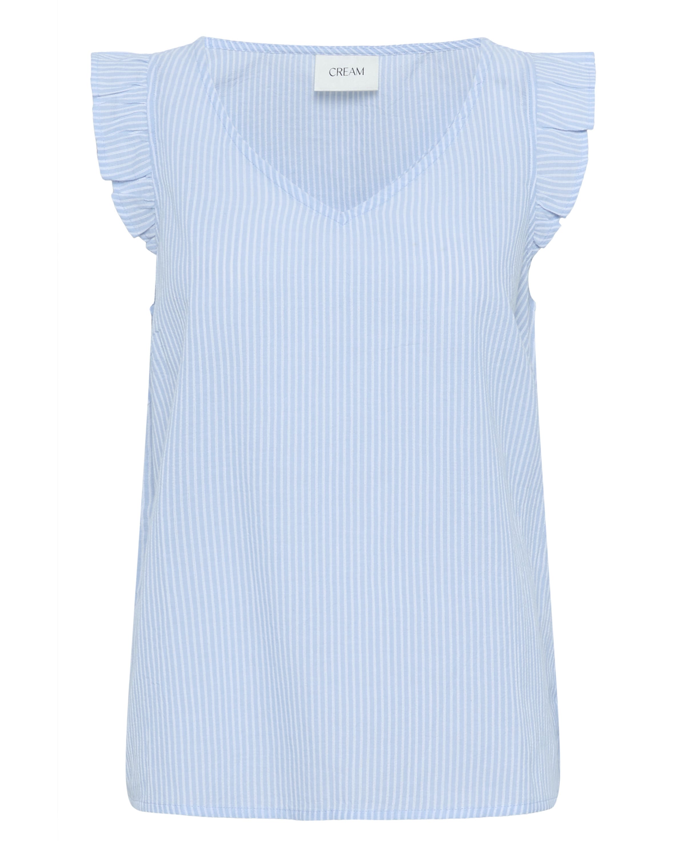 Cream Blúzka 'CRKatinka' - Modrá: predná strana