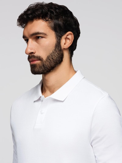 Ombre T-Shirt en S en blanc, Vue avec produit