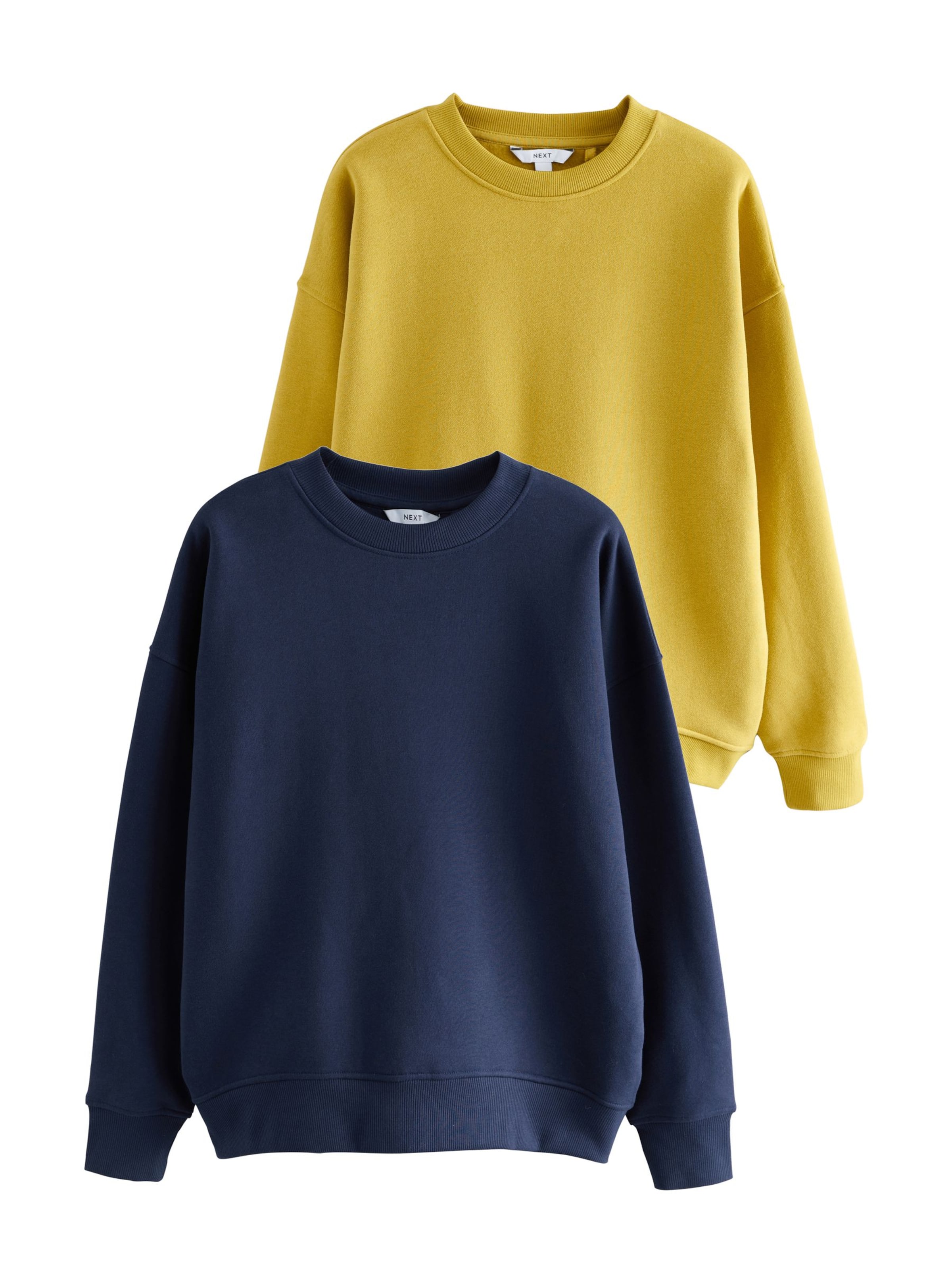 Next Mikina – modrá: přední strana