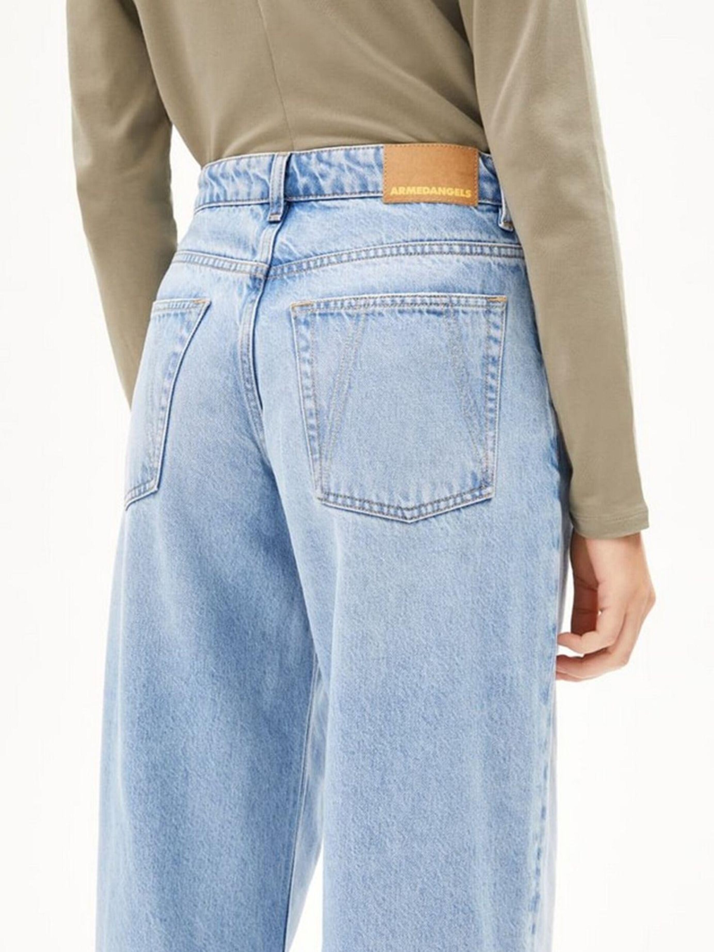 ARMEDANGELS Wide leg Τζιν 'ASTRAEAAS' σε μπλε