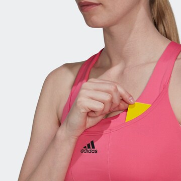 ADIDAS SPORTSWEAR Bustier Sport bh in Roze