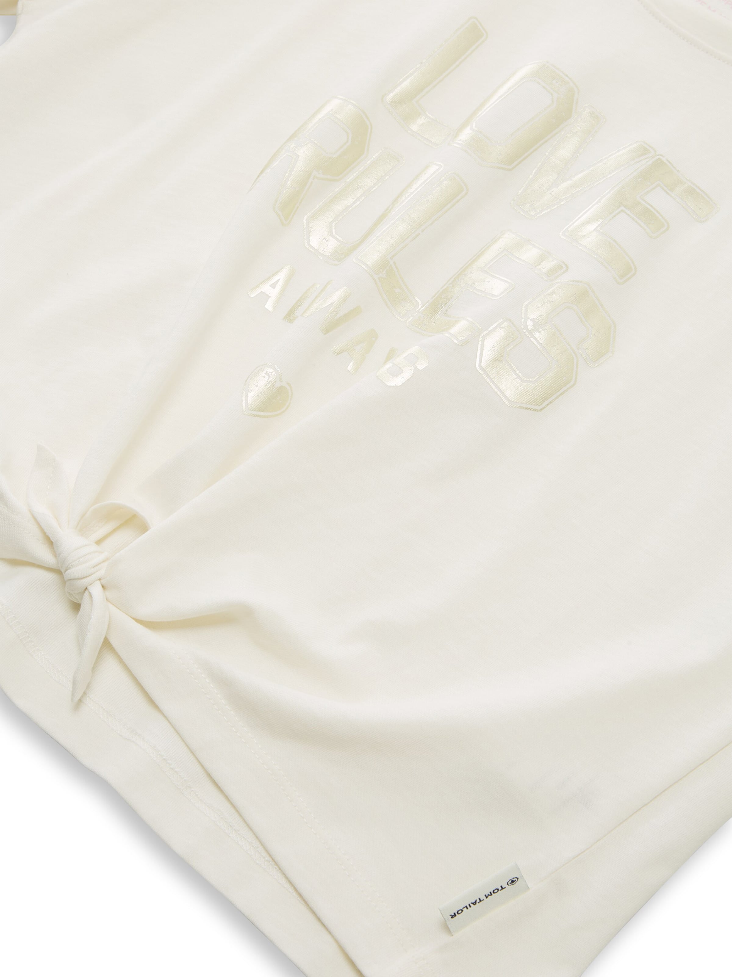 TOM TAILOR - Camiseta en blanco