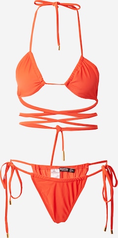 Nasty Gal Bikini | rdeča barva: sprednja stran