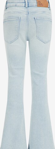 WE Fashion Flared Jeans in Blauw