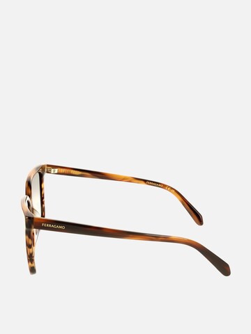 Lunettes de soleil FERRAGAMO en marron