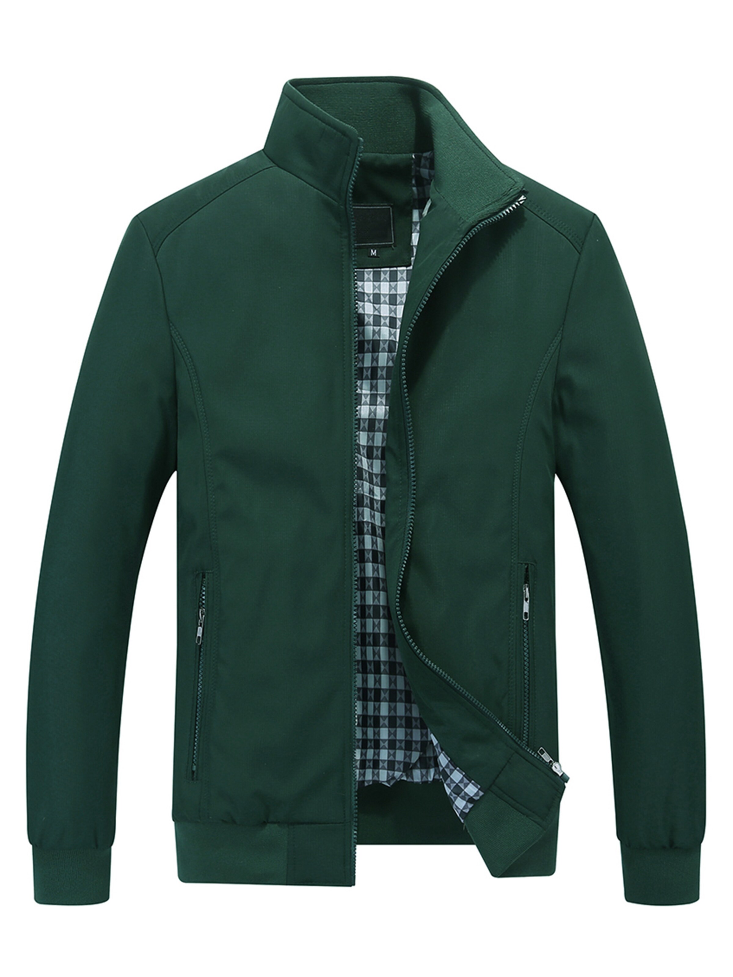 Youthup Übergangsjacke‌‌‌ in dunkelgrün, Produktansicht