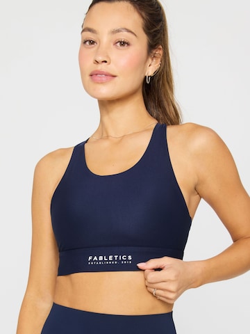Fabletics High Support Bra 'NO-BOUNCE HIGH IMPACT SPORTS BRA' in Black: front