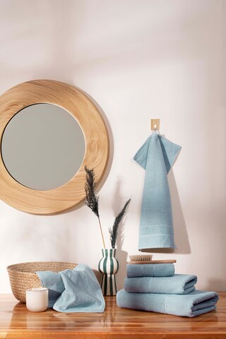 MY HOME Handtuch-Set in Blau
