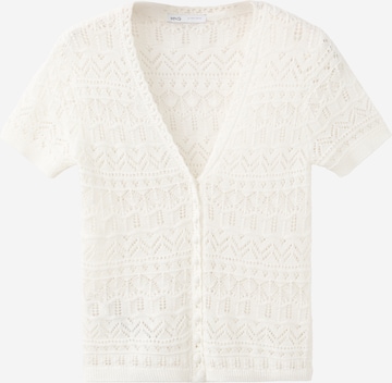 MANGO Neuletakki 'SIKAN' värissä beige: etupuoli