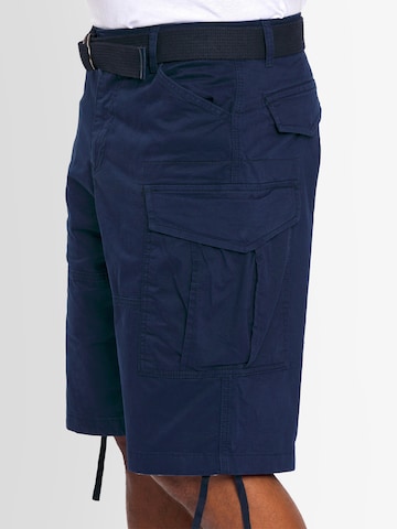 Regular Pantalon cargo Alessandro Salvarini en bleu