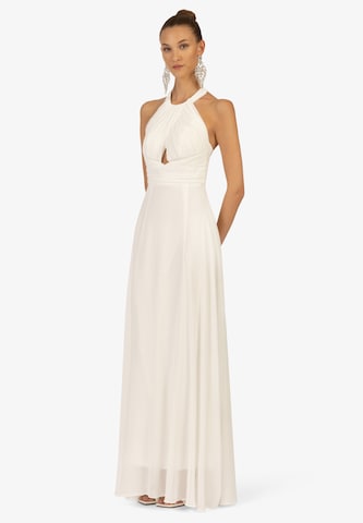 Robe de soirée Kraimod en blanc