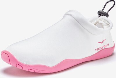 Flip-flops VENICE BEACH pe roz / alb, Vizualizare produs