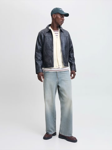 JACK & JONES Πλεκτή ζακέτα 'JORNORREBRO' σε μπεζ