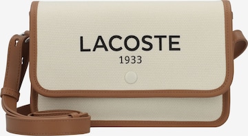 LACOSTE Crossbody Bag 'Heritage ' in White: front