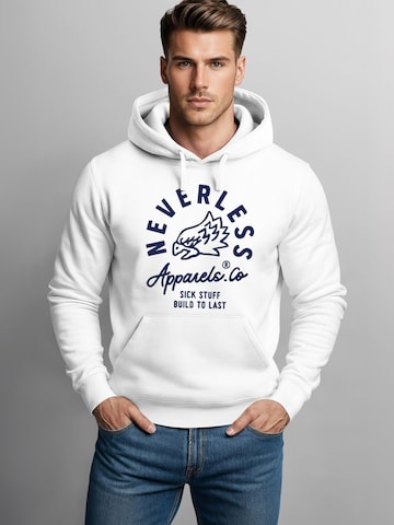 Neverless Sweatshirt 'Adler' in White