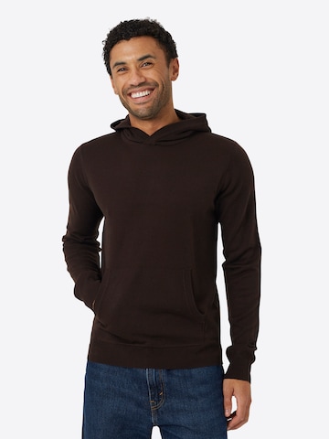 Pullover di BRAVE SOUL in marrone: frontale