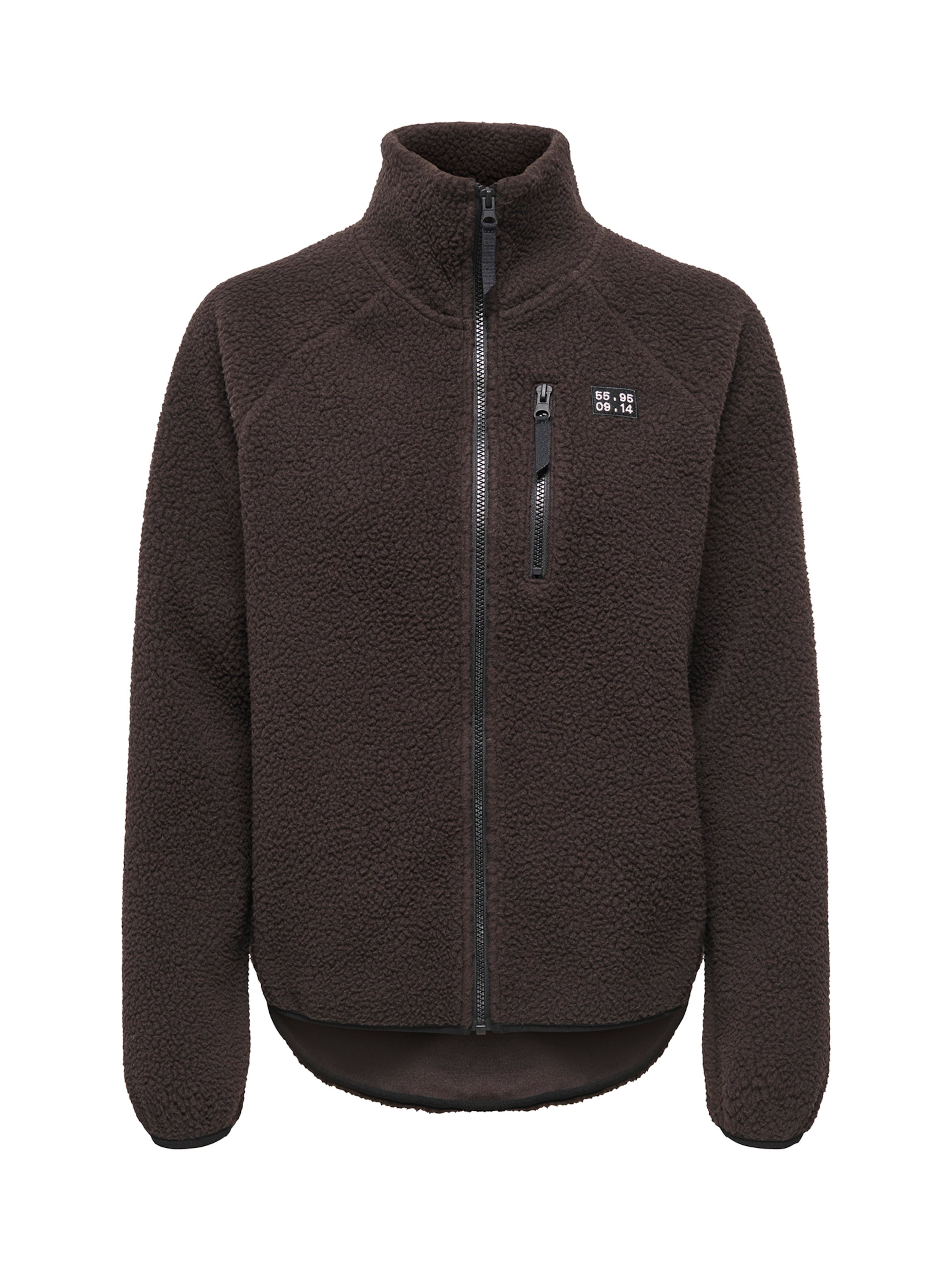 ONLY PLAY Funktionsfleecejacke 'ONPMON' in Braun: Vorderseite