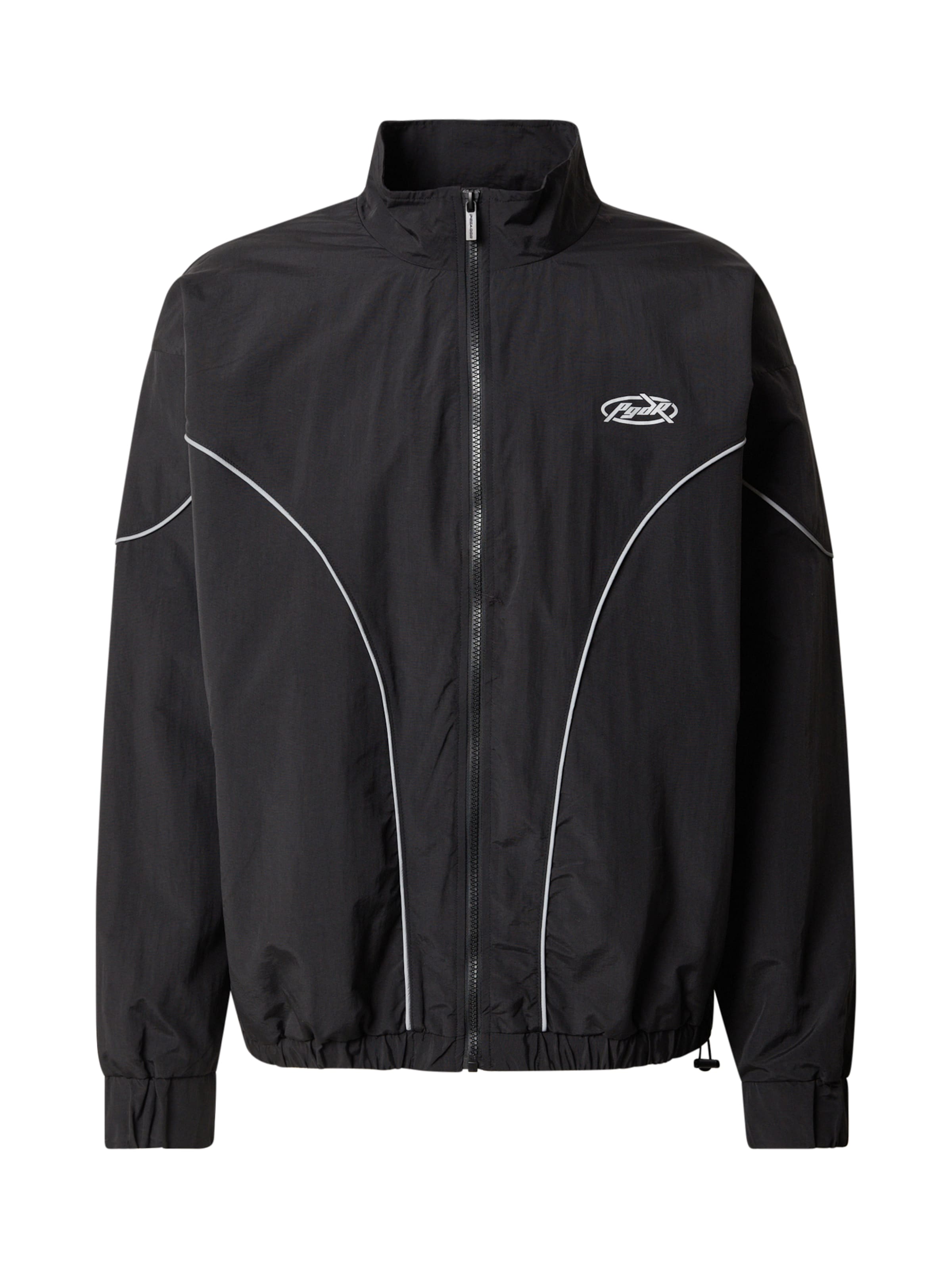 Pegador Chaqueta de entretiempo 'MERCER' en gris / negro, Vista del producto