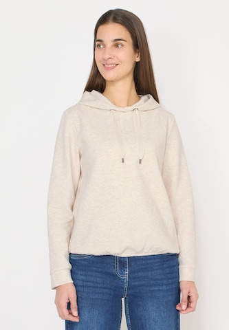CECIL Sweatshirt in Beige: front