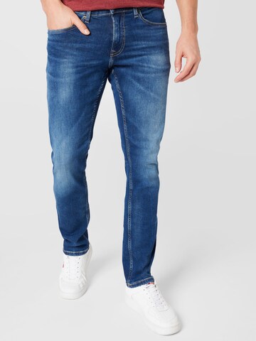 Tommy Jeans Slimfit Jeans 'Scanton' in Blauw: voorkant