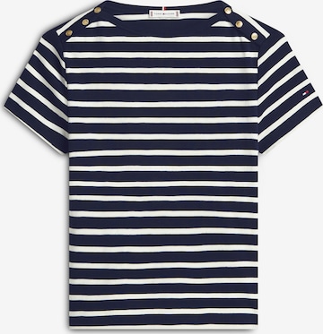 TOMMY HILFIGER Тениска в синьо: отпред