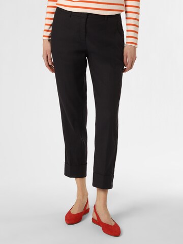 Cambio Pleat-front trousers 'Krystal' in Blue: front
