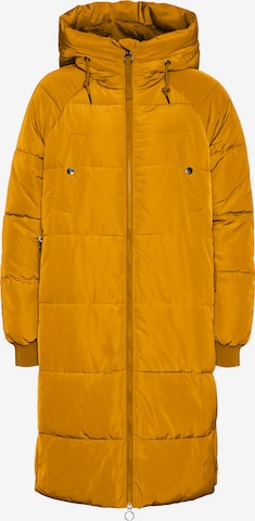 VERO MODA Winter Jacket 'AURA' in Yellow: front