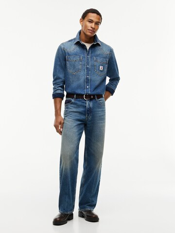 Coupe regular Chemise Tommy Jeans en bleu