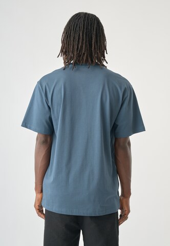 Cleptomanicx Shirt 'Hamburgo' in Blauw