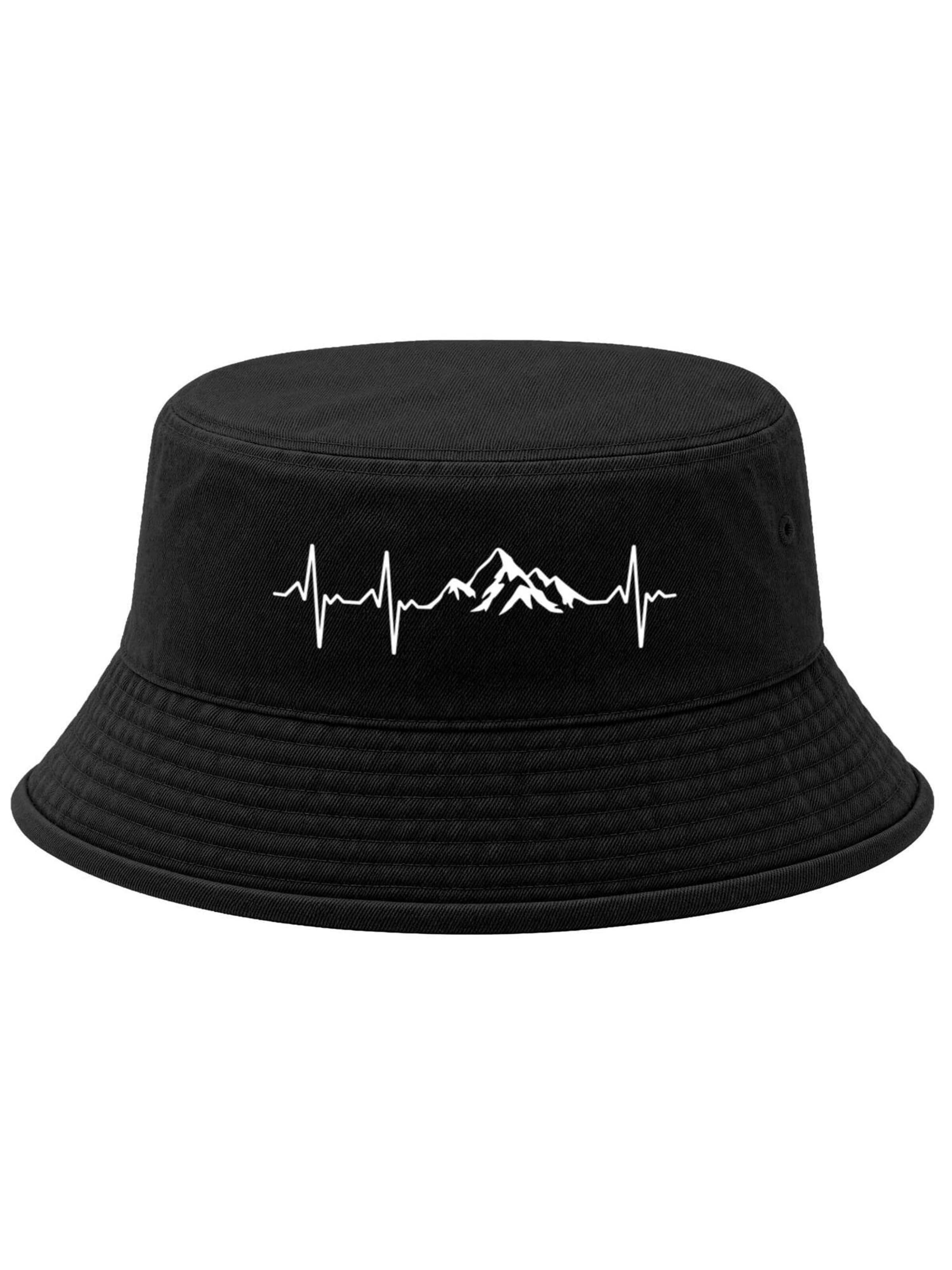 Neverless Hat 'Bergliebe' in Black: front