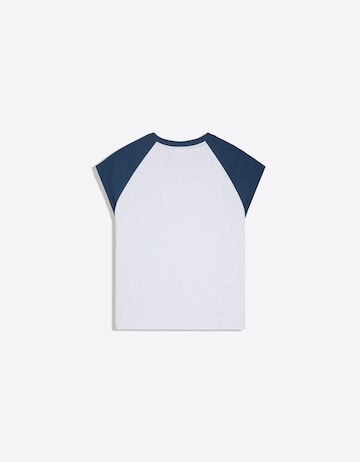 Bershka Majica | siva barva